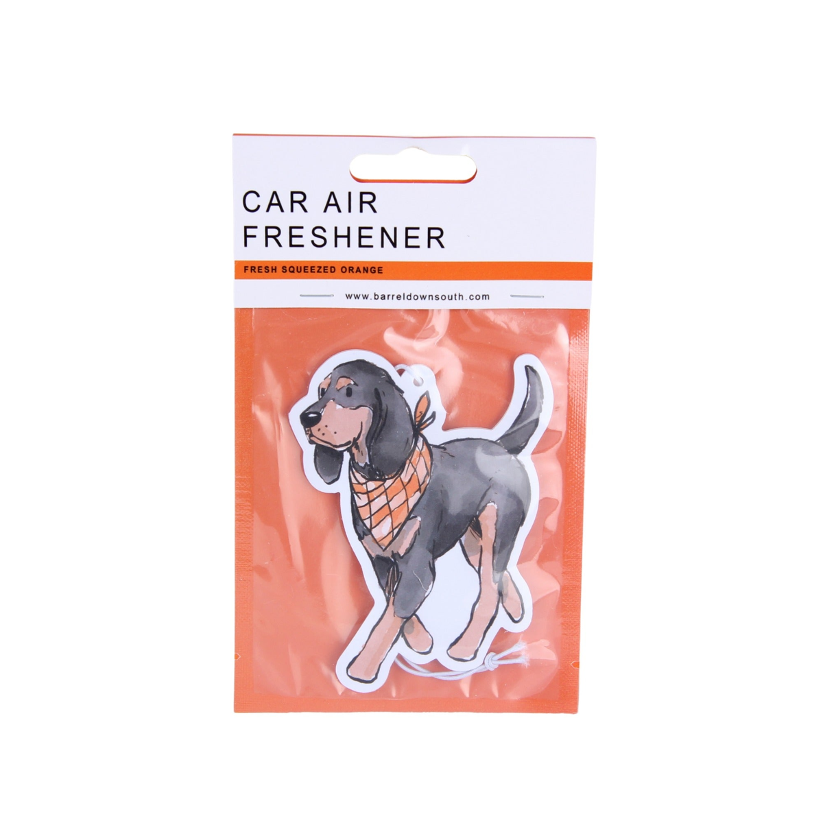 Bluetick Coonhound Standing Air Freshener - Barrel Down South