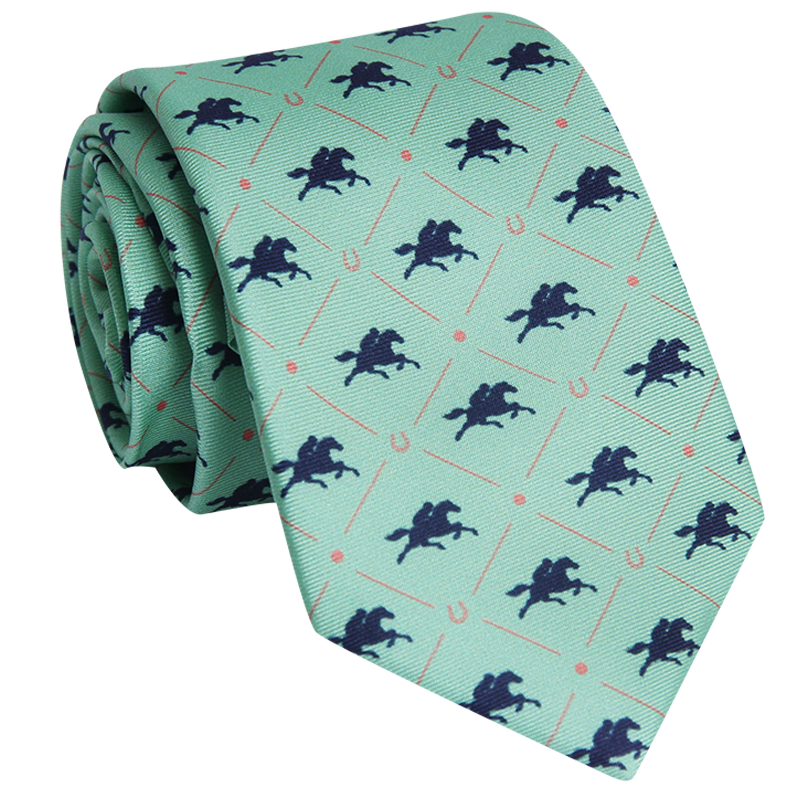 Mint Front-Runner Necktie - Barrel Down South