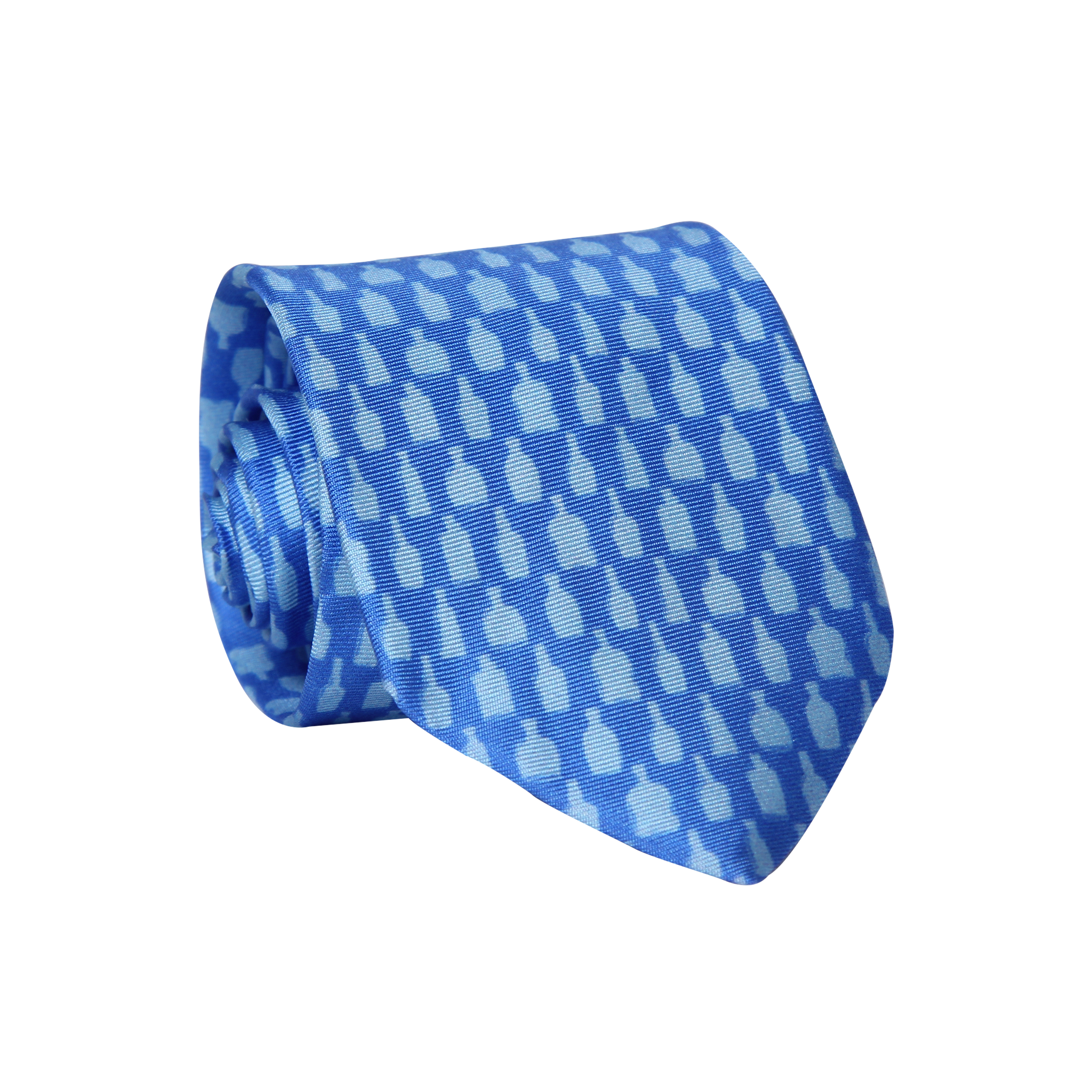 Bottled Up Blue Necktie - Barrel Down South