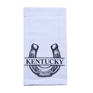 Lucky Kentucky Tea Towel - Barrel Down South