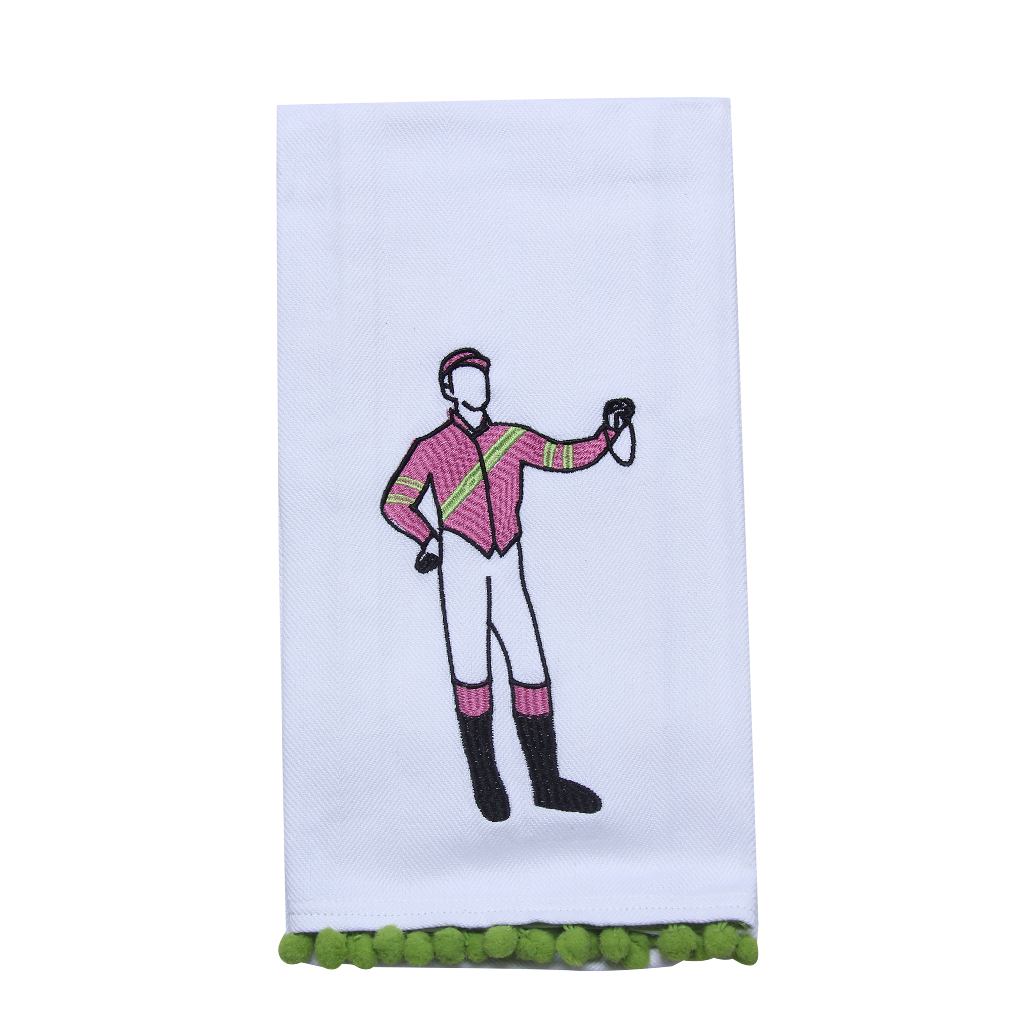Standing Jockey Tea Towel - Barrel Down South