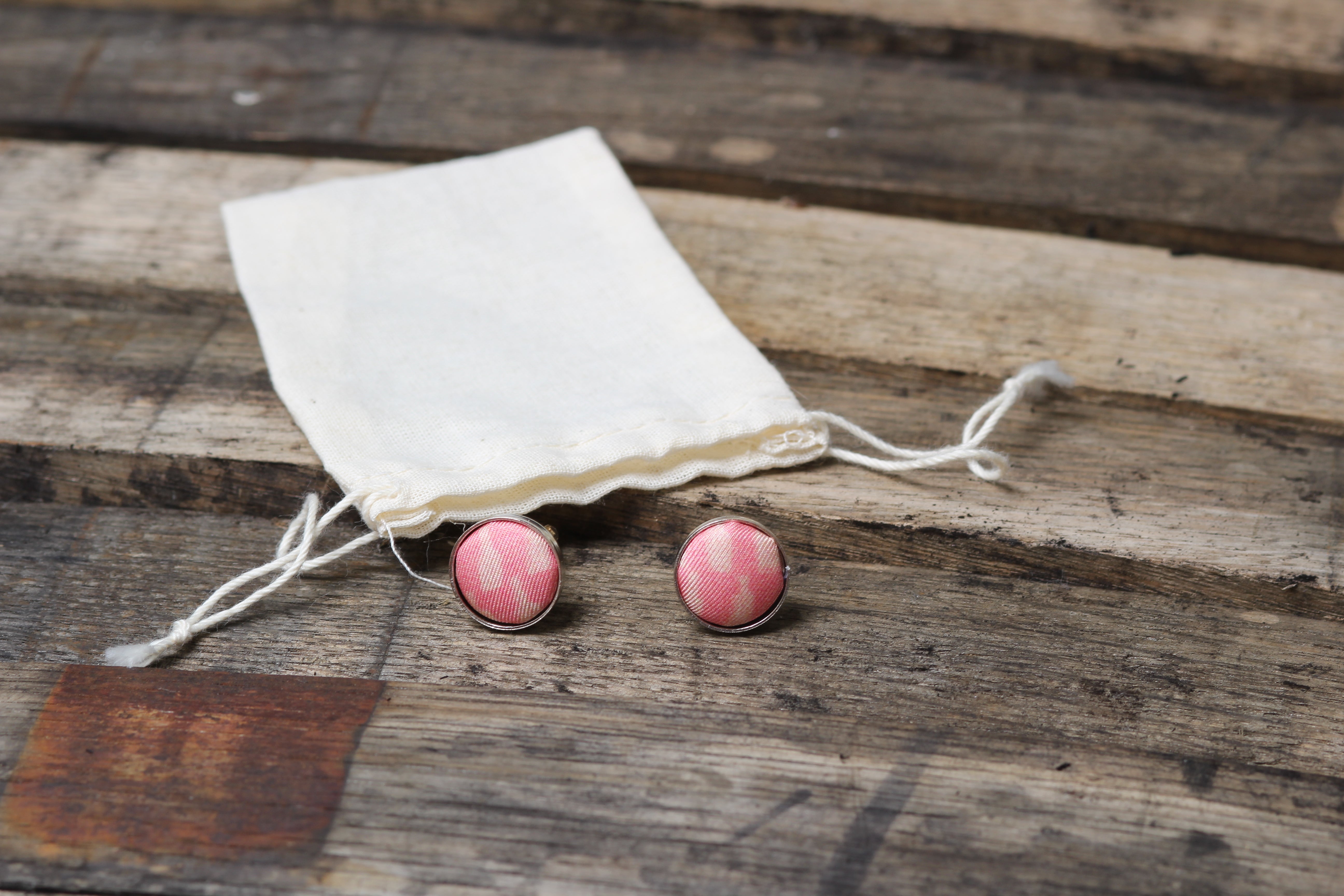 Bottled Up Pink Cufflinks - Barrel Down South