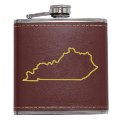 Kentucky Outline Flask