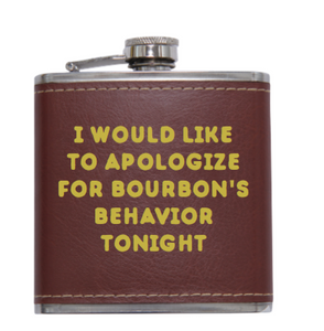 Apologize for Bourbon's Flask
