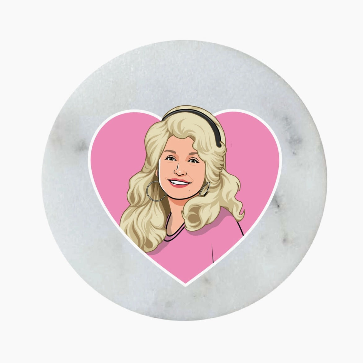 Dolly Marble Coaster - Barrel Down South