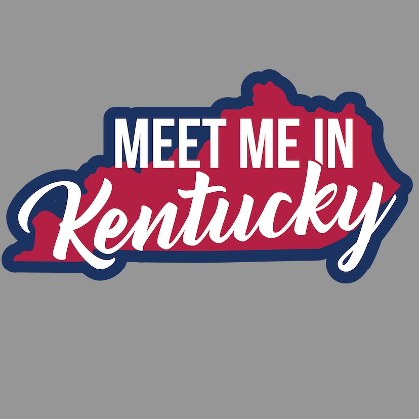 Meet Me In Kentucky Sticker - Barrel Down South