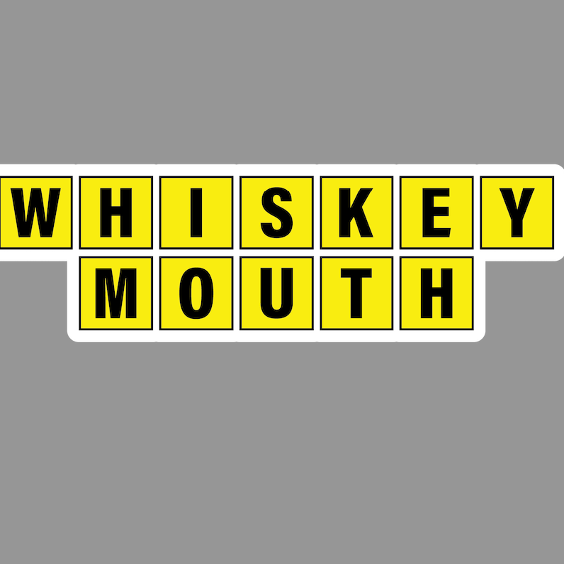 Whiskey Mouth Sticker - Barrel Down South