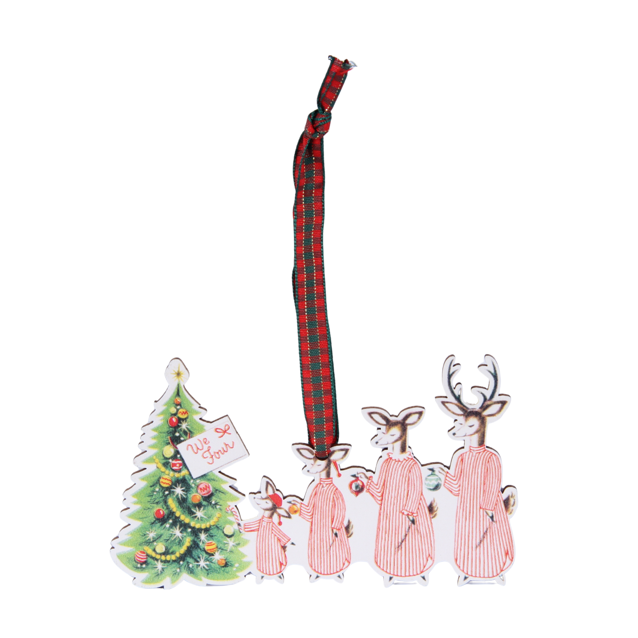 We Four Reindeer Ornament