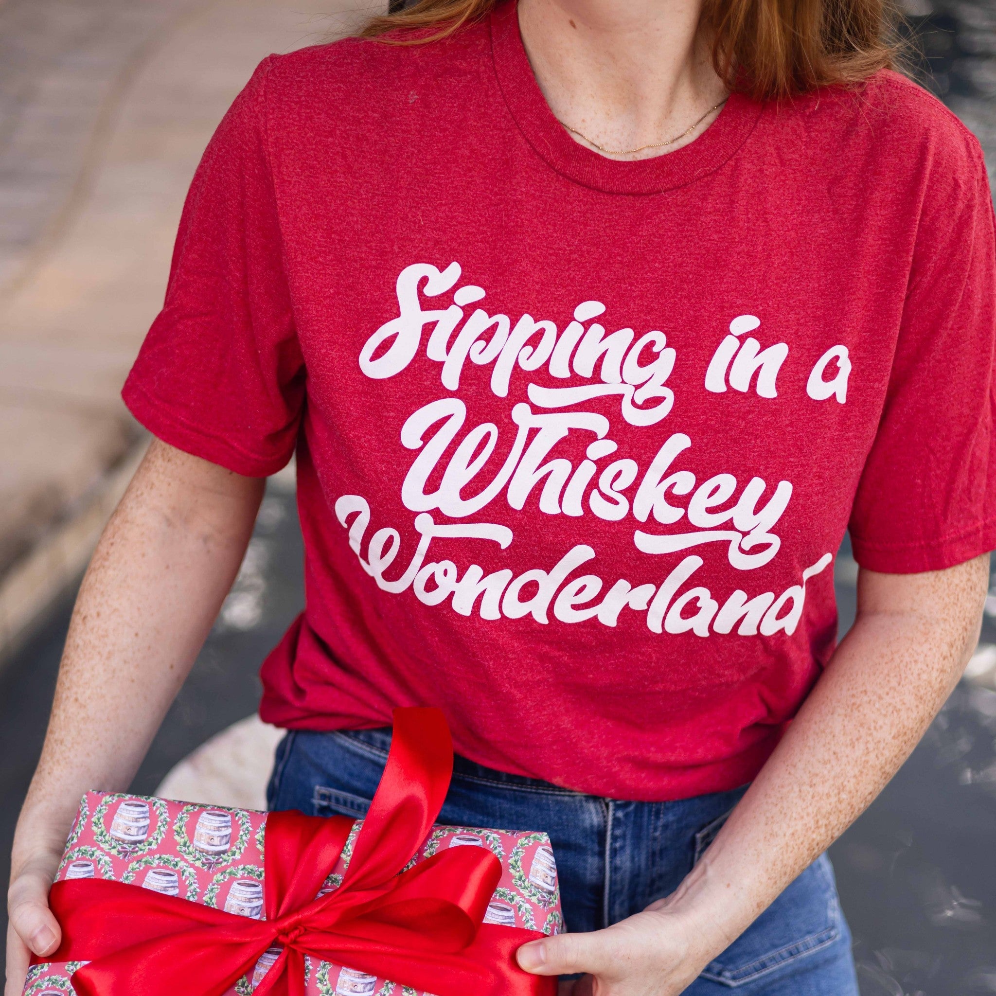 Sipping In A Whiskey Wonderland Shirt - Barrel Down South