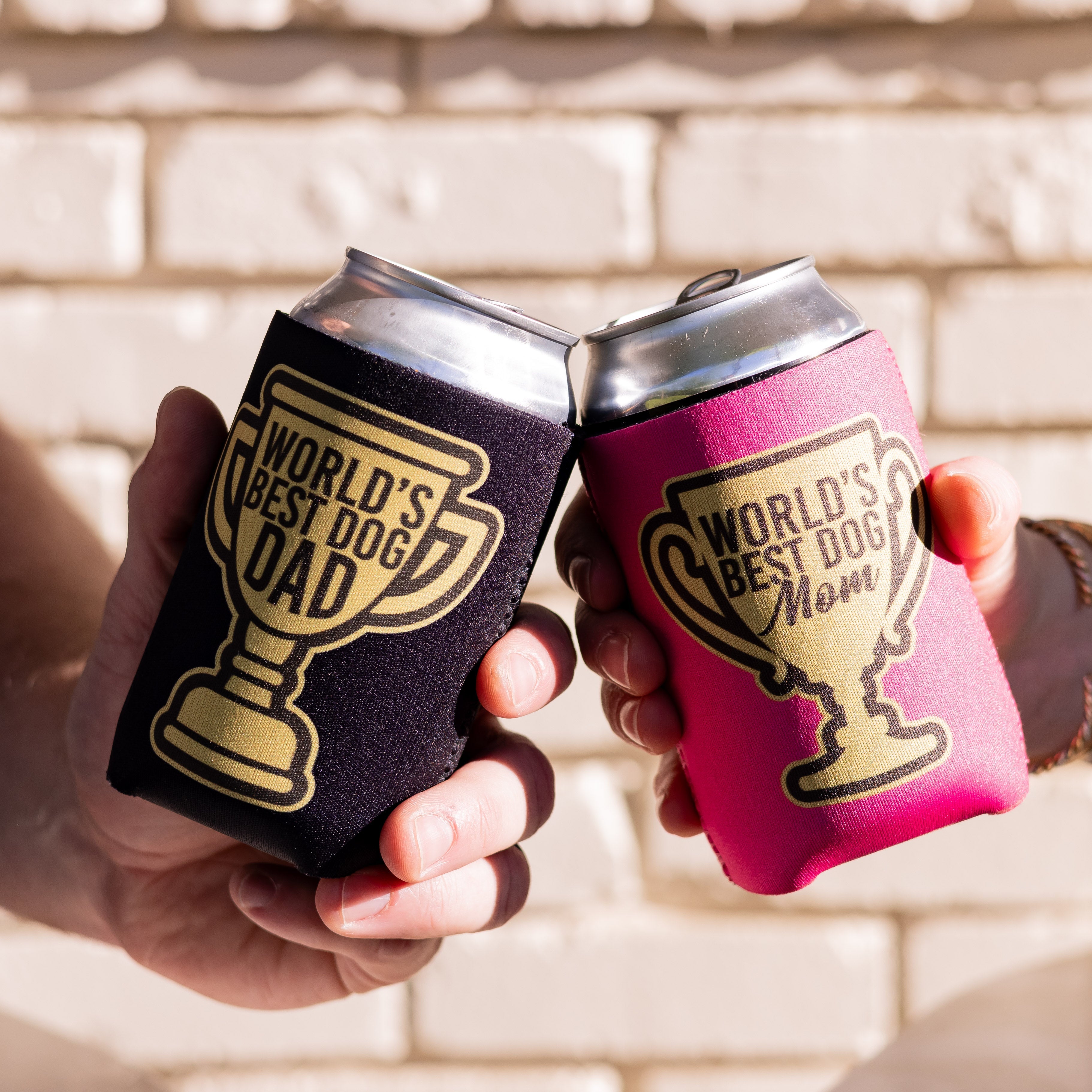 Worlds Best Dog Dad Can Cooler - Barrel Down South