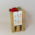 Horse Racing Derby Day Icons Tea Towel - Barrel Down South