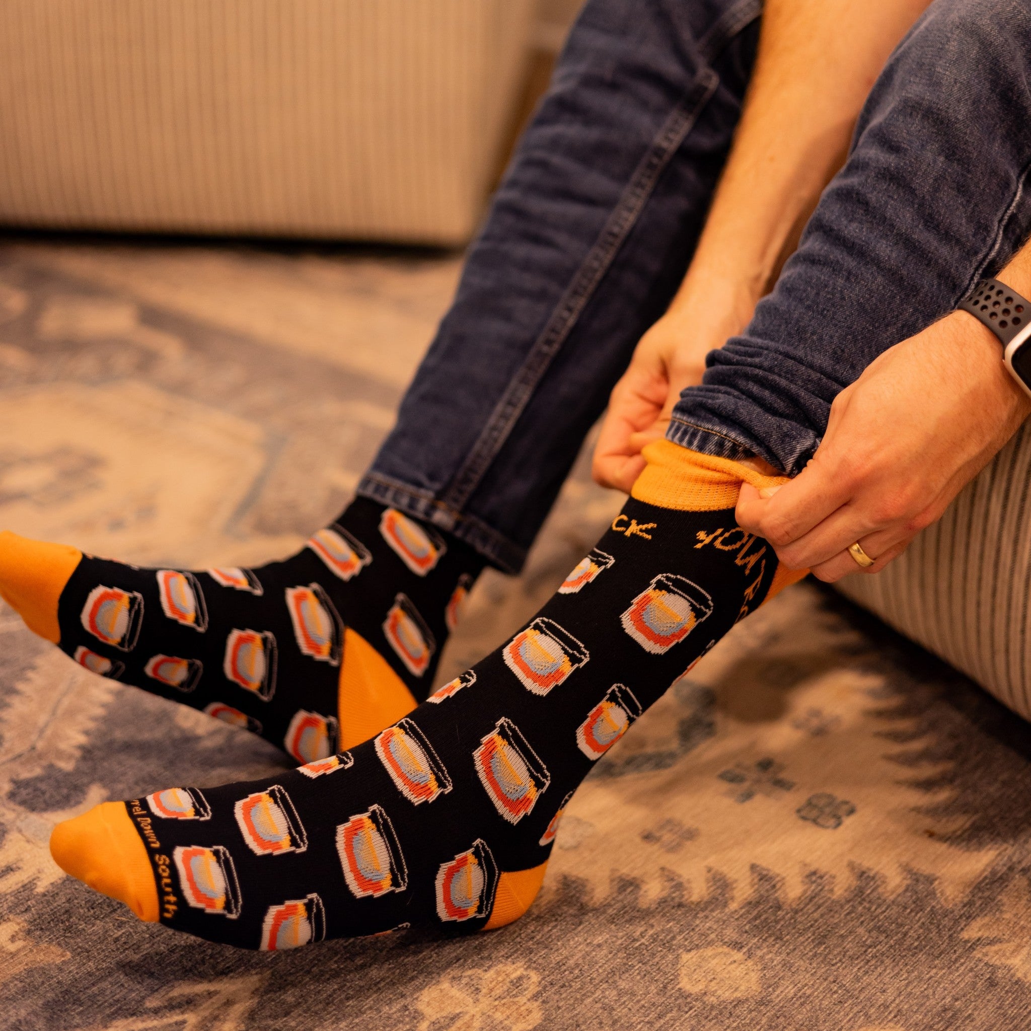You Rock Bourbon Socks - Barrel Down South