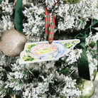 Football In Tennessee Ornament - Barrel Down South