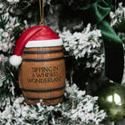 Sipping In A Whiskey Wonderland Bourbon Barrel Ornament - Barrel Down South