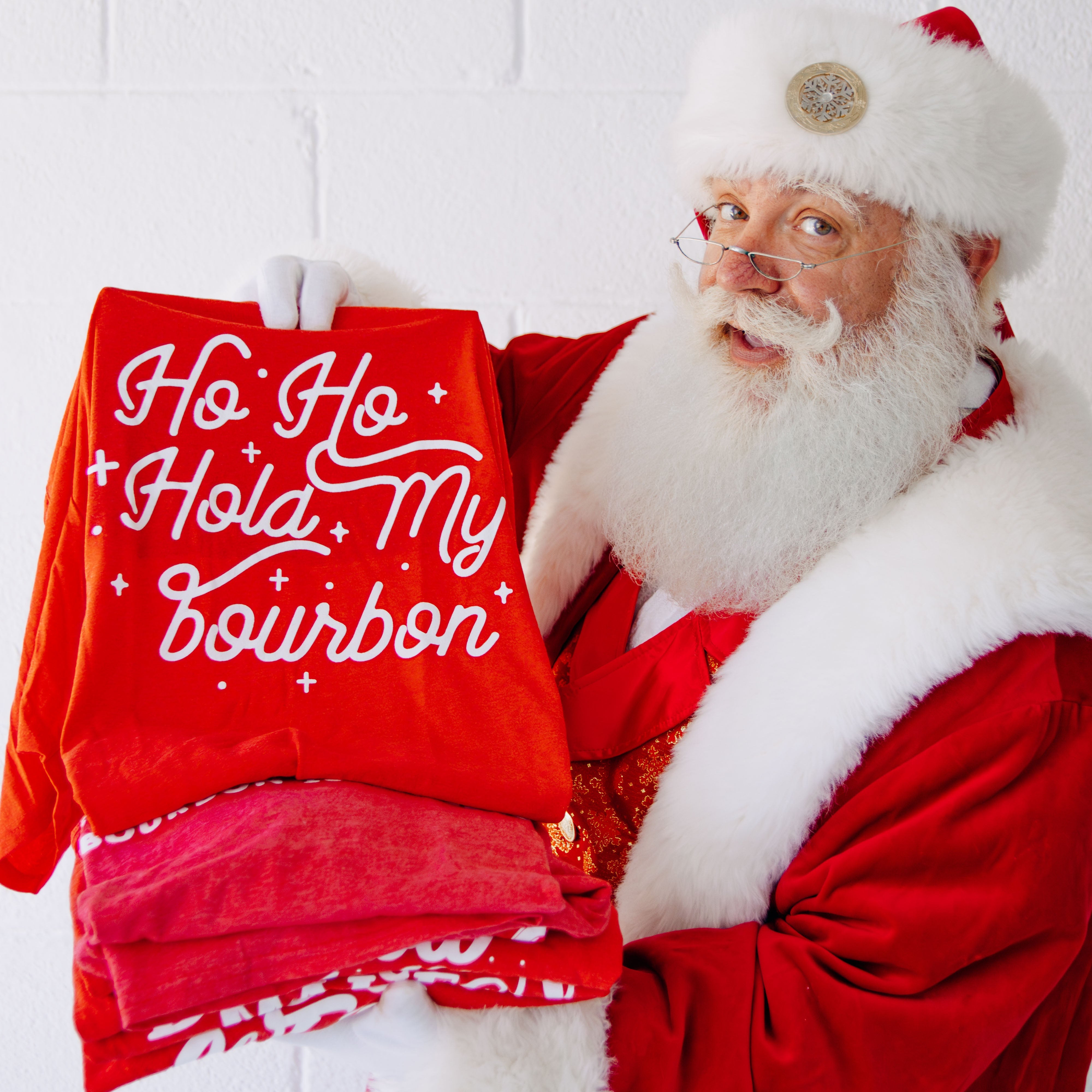 Ho Ho Hold My Bourbon T-Shirt - Barrel Down South
