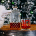 Bourbon Makes Spirits Bright Christmas Rocks Glass - Barrel Down South