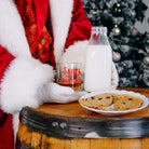 Santa Prefers Bourbon Christmas Rocks Glass - Barrel Down South