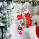 Snow is Falling And Bourbon Is Calling Red/Green/White Socks - Barrel Down South
