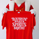 Bourbon Makes Spirits Bright Shirt - Barrel Down South