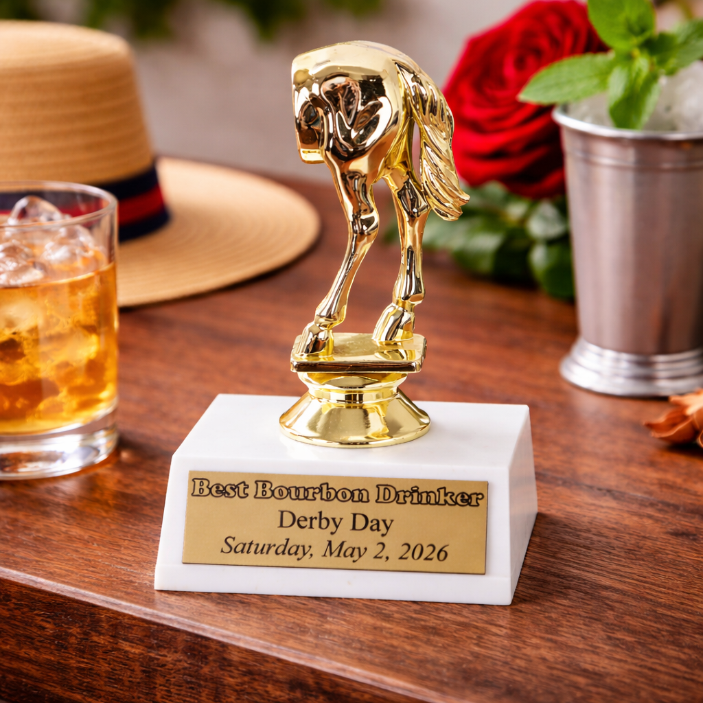 Best Bourbon Drinker Trophy - Barrel Down South