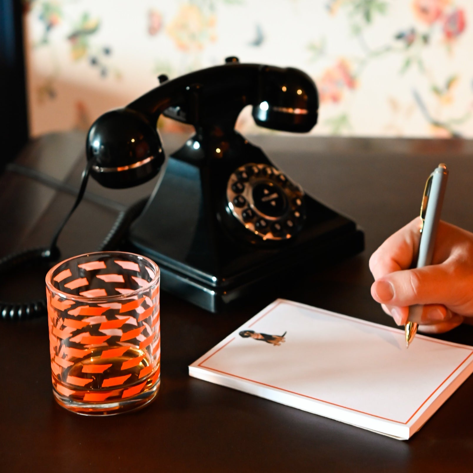 Tennessee Repeat Pattern Rocks Glass - Barrel Down South