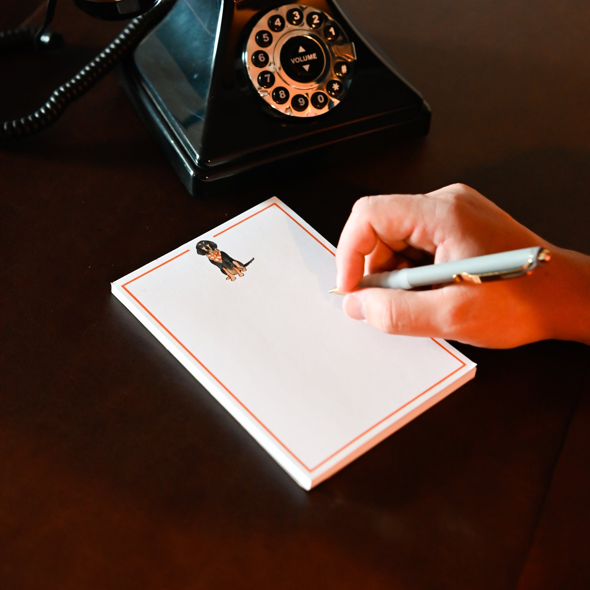 Bluetick Coonhound Note Pad - Barrel Down South