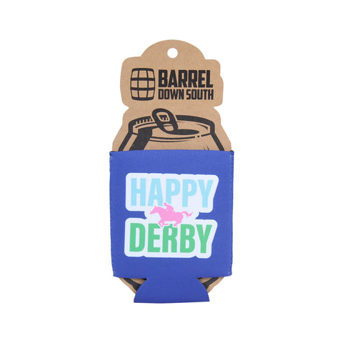 Happy Derby Can Cooler