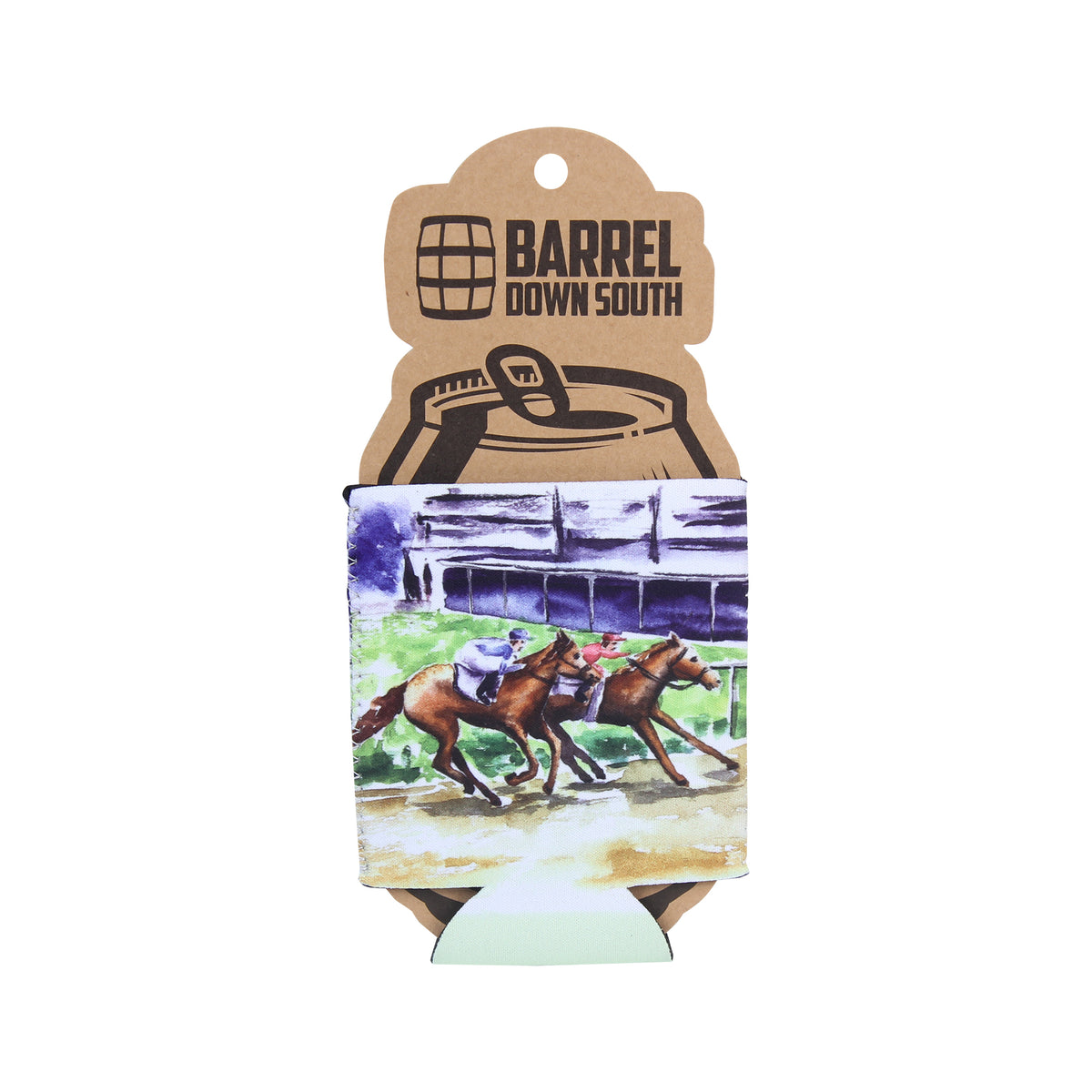 Derby Finish Line Can Cooler – Barrel Down South