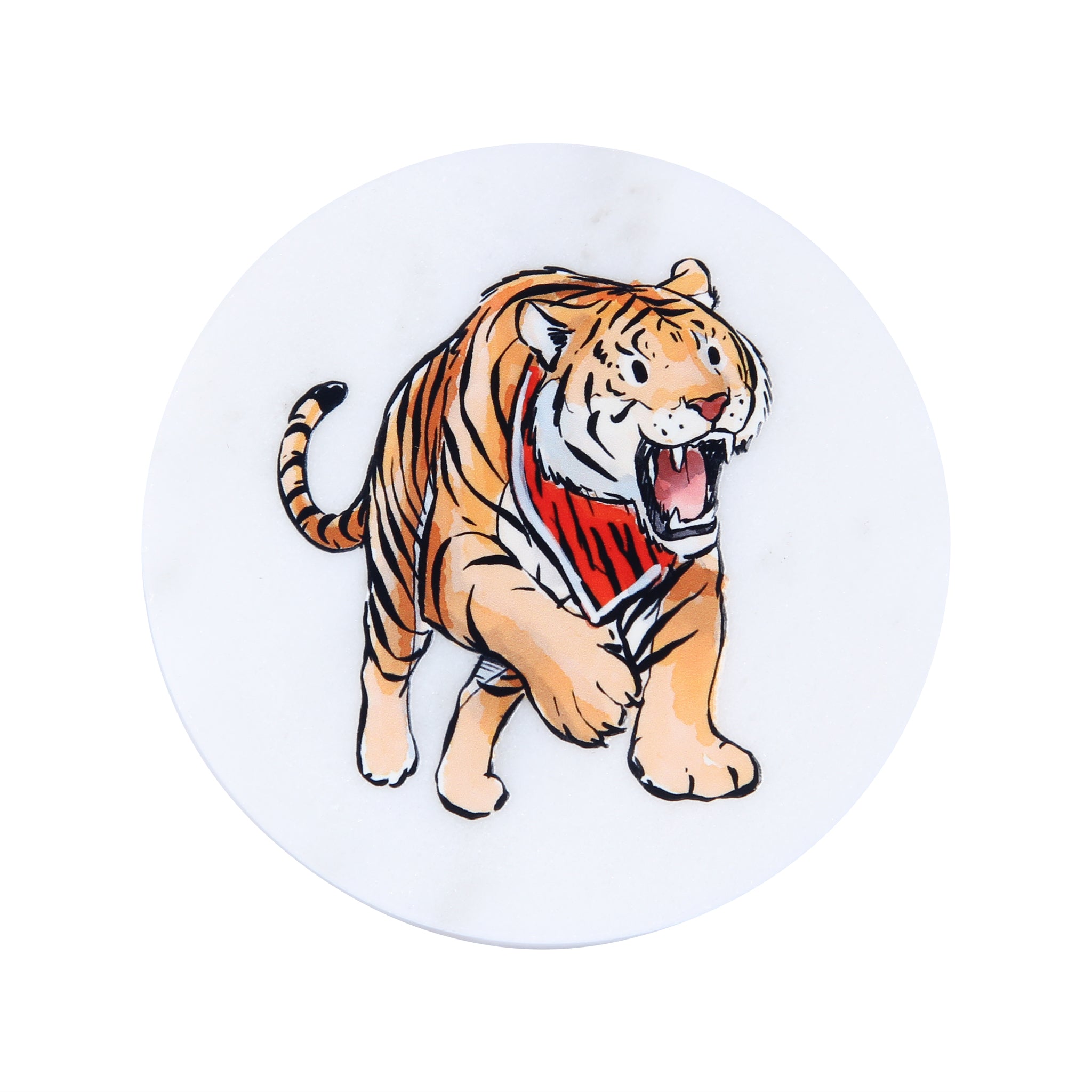 Ohio Tiger Marble Coaster