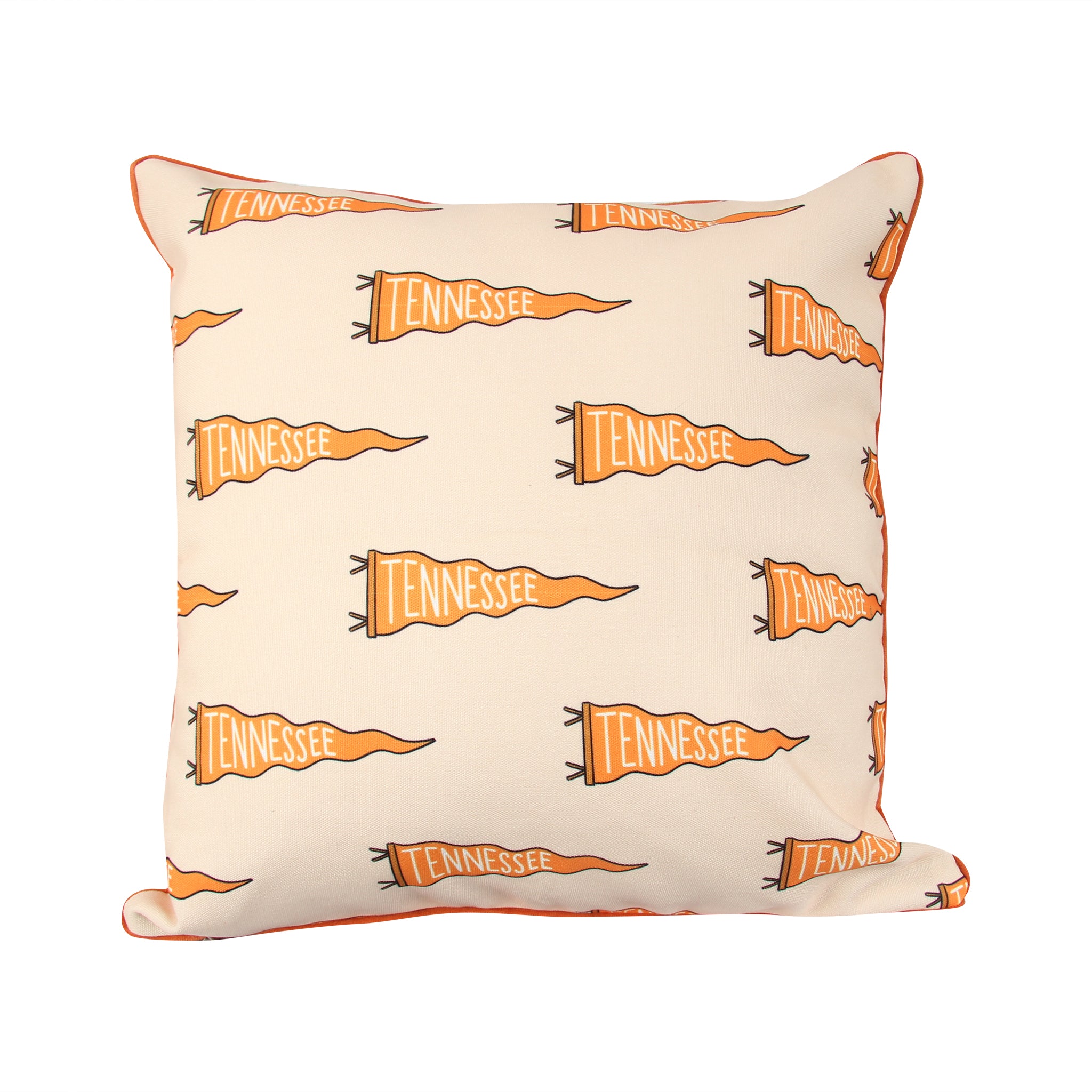 Tennessee Pennant Gingham Pillow