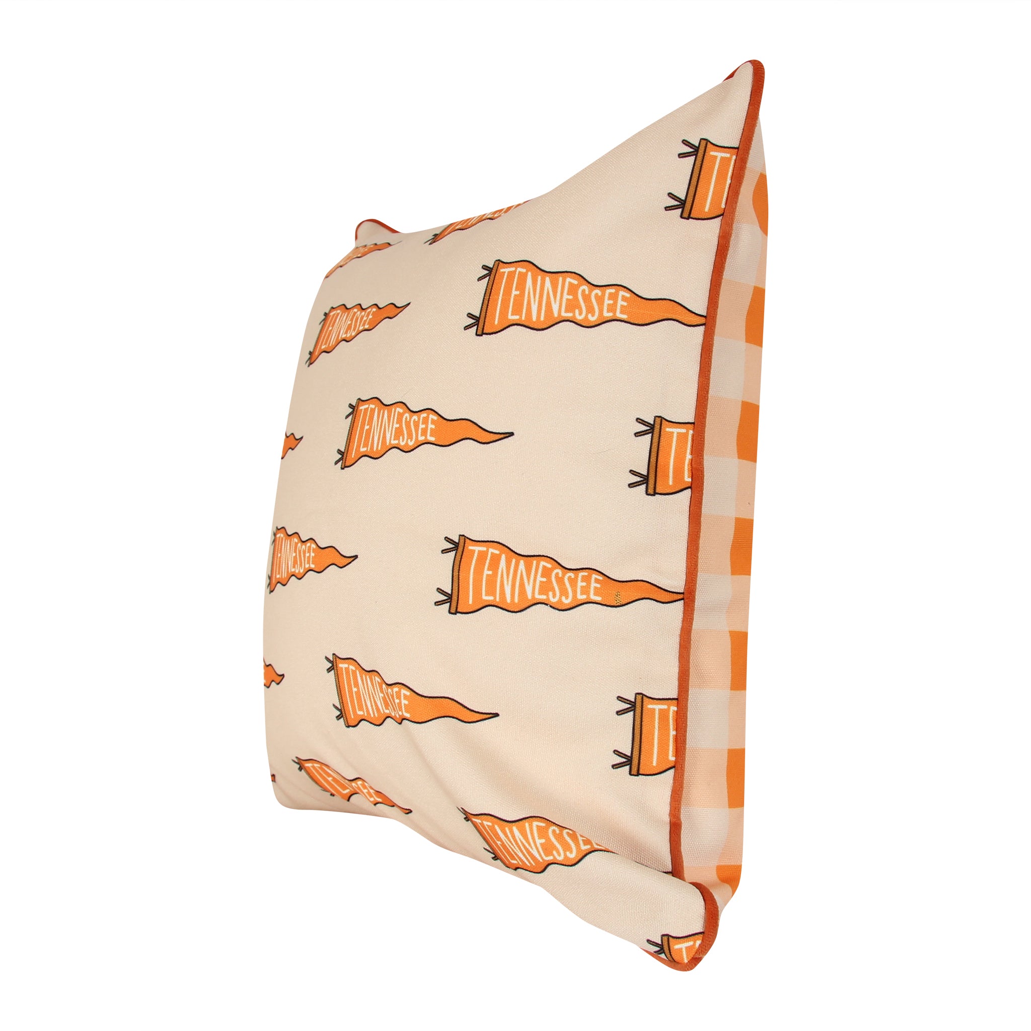 Tennessee Pennant Gingham Pillow - Thumbnail 3