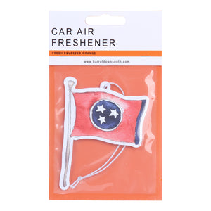 Tennessee Tri Star Flag Air Freshener