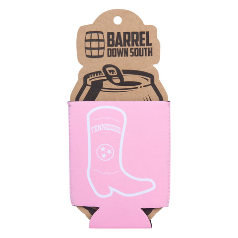 Tennessee Pink Boot Can Cooler