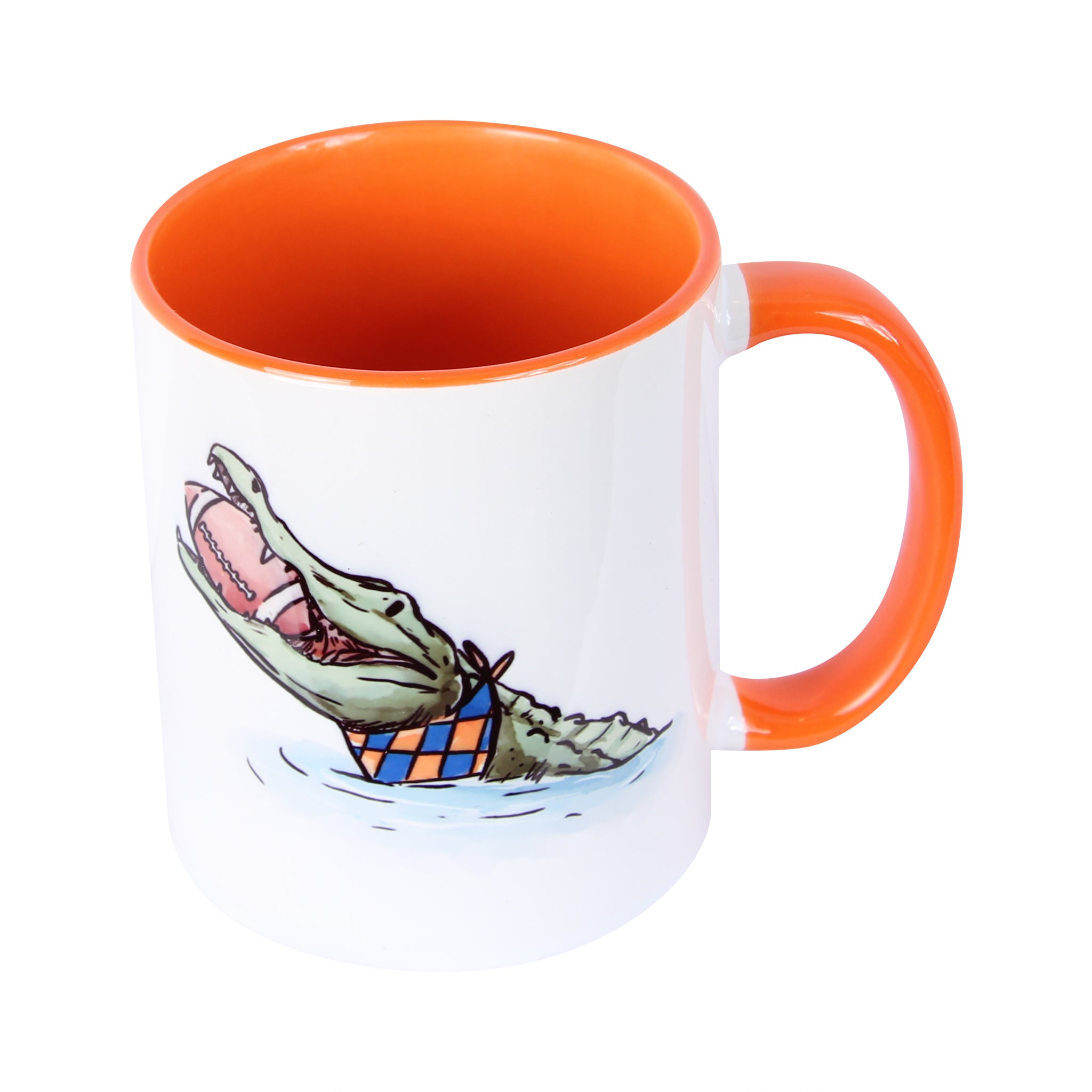 Alligator Out of Water Coffee Mug