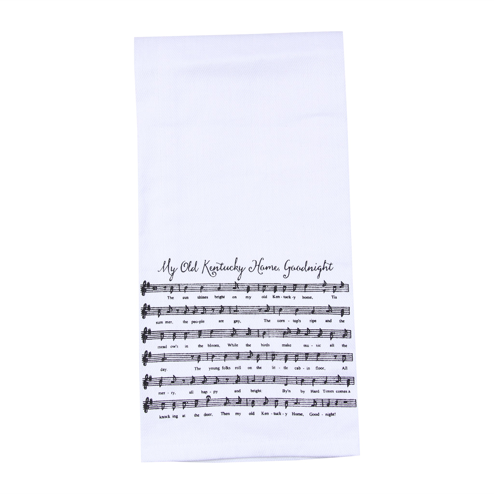 Old KY Home Music Tea Towel