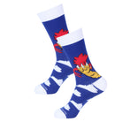 Wildcat Choking Cardinal Socks