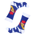 Wildcat Choking Cardinal Socks