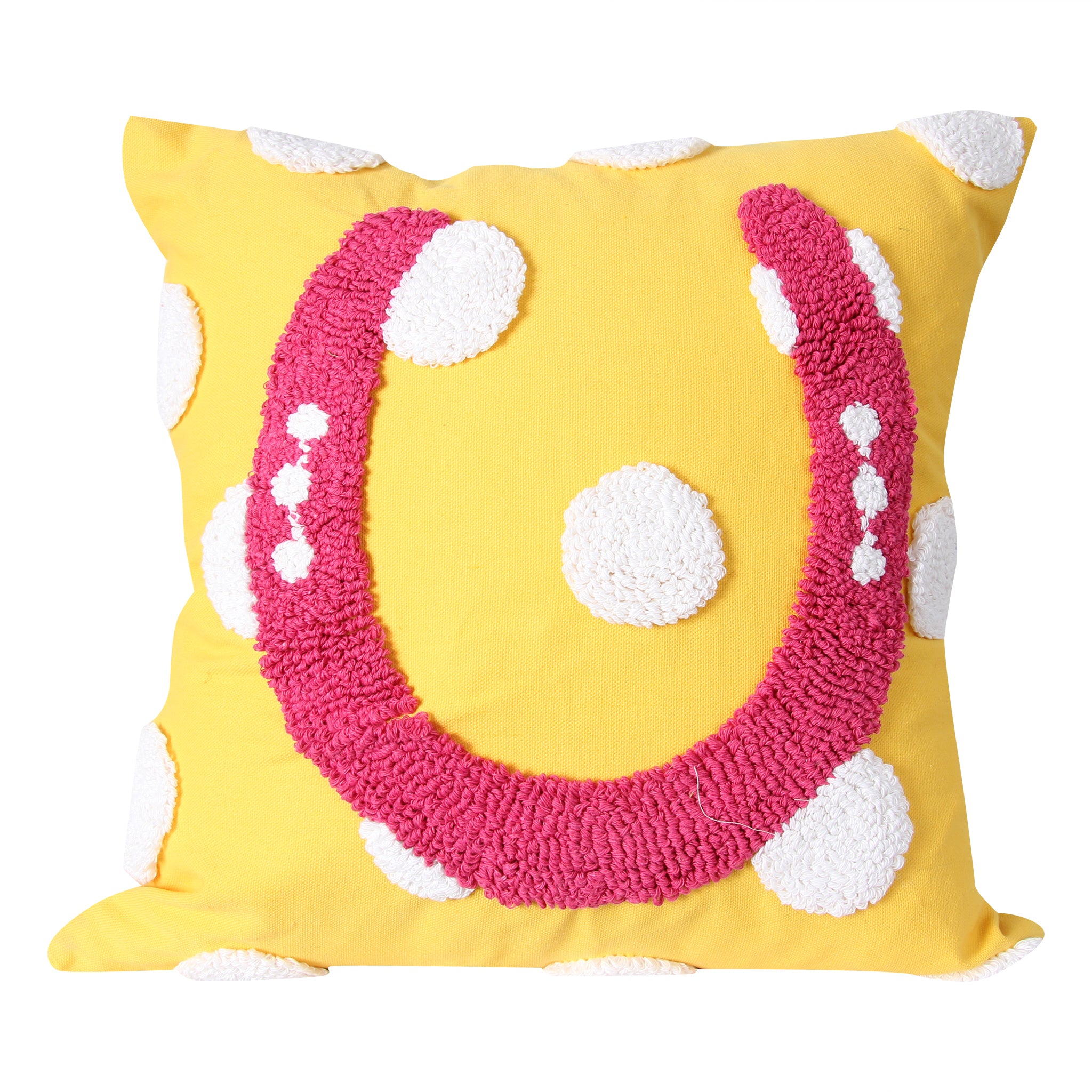 Polka Dot Horseshoe Pillow