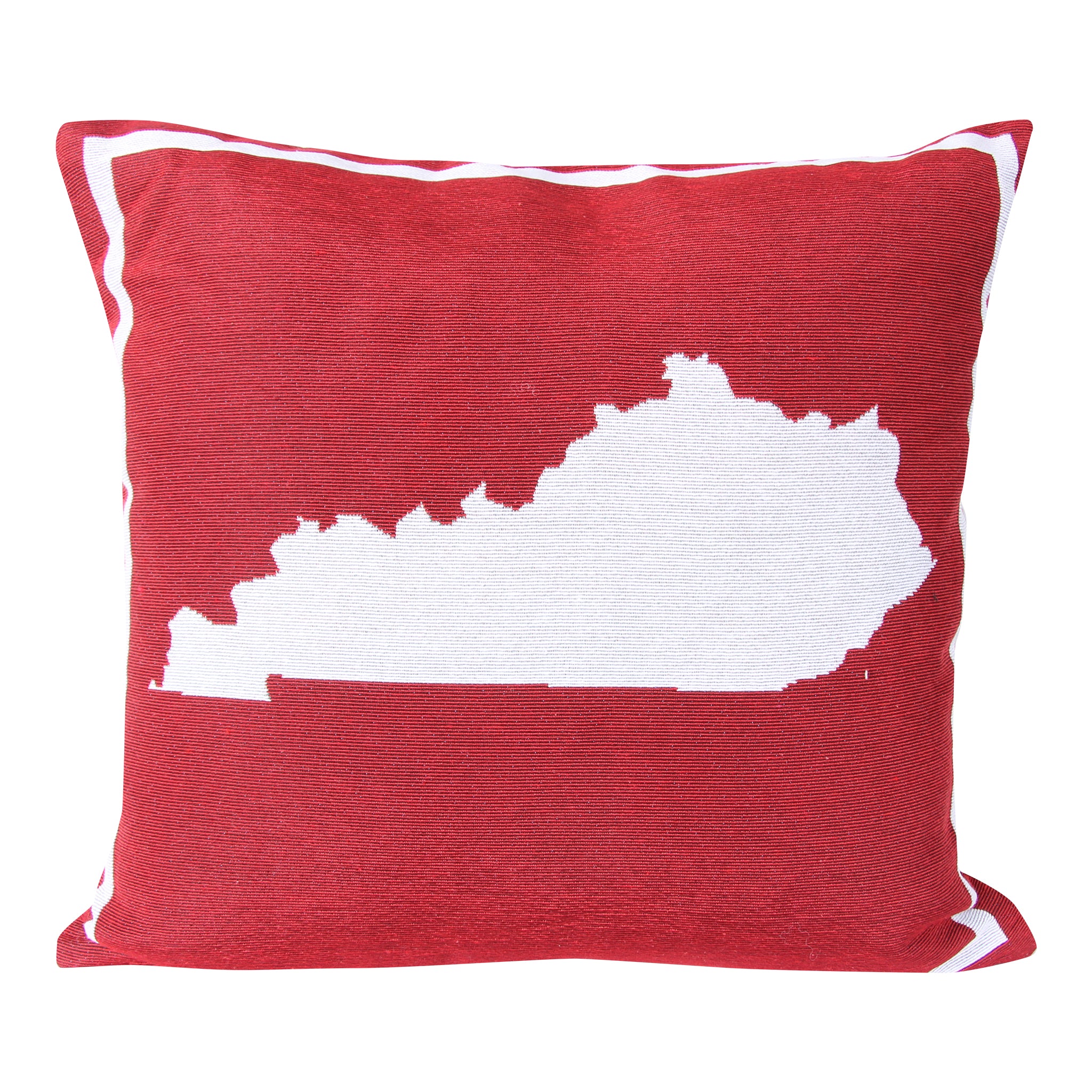 Red KY Shape Pillow