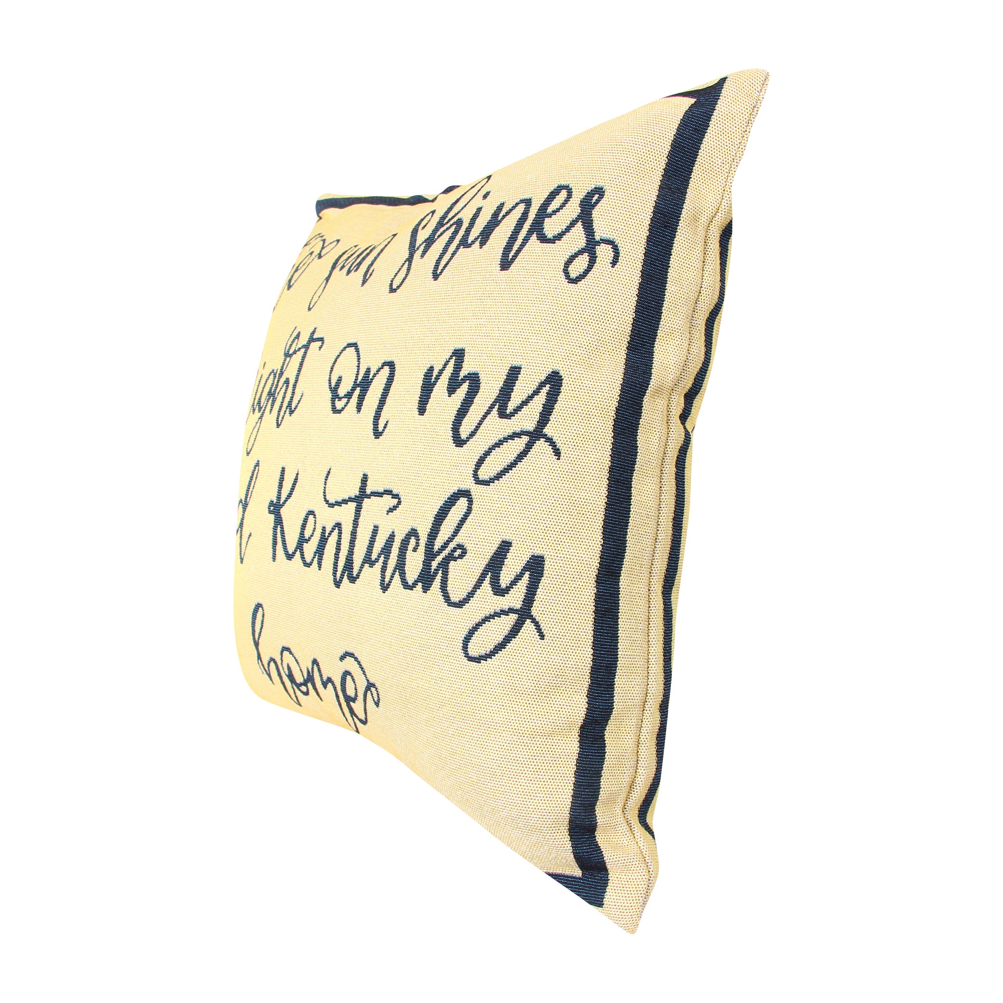 Pale Yellow Weep No More Pillow