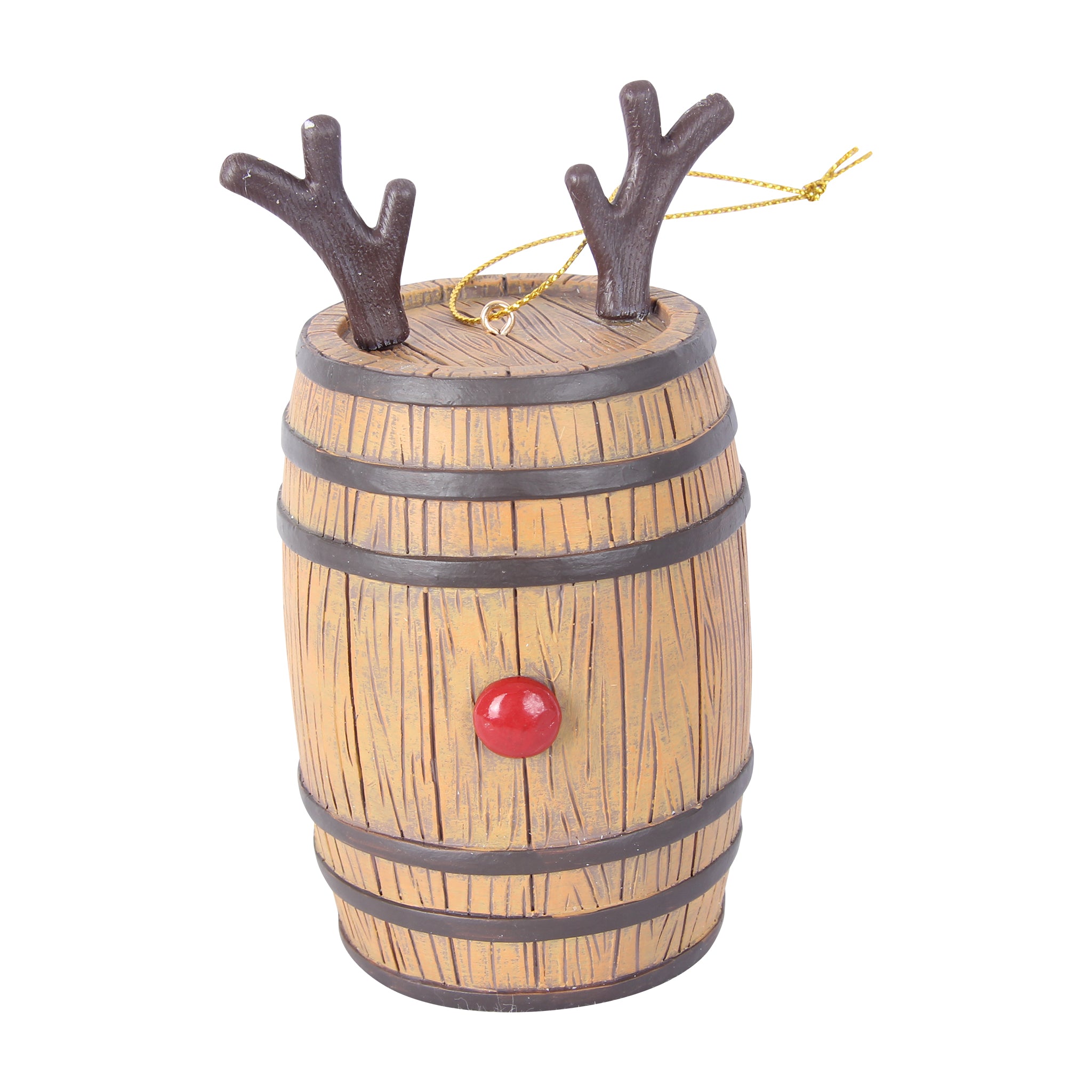 Barrel Down South Reindeer Cheer Bourbon Ornament - Thumbnail 2