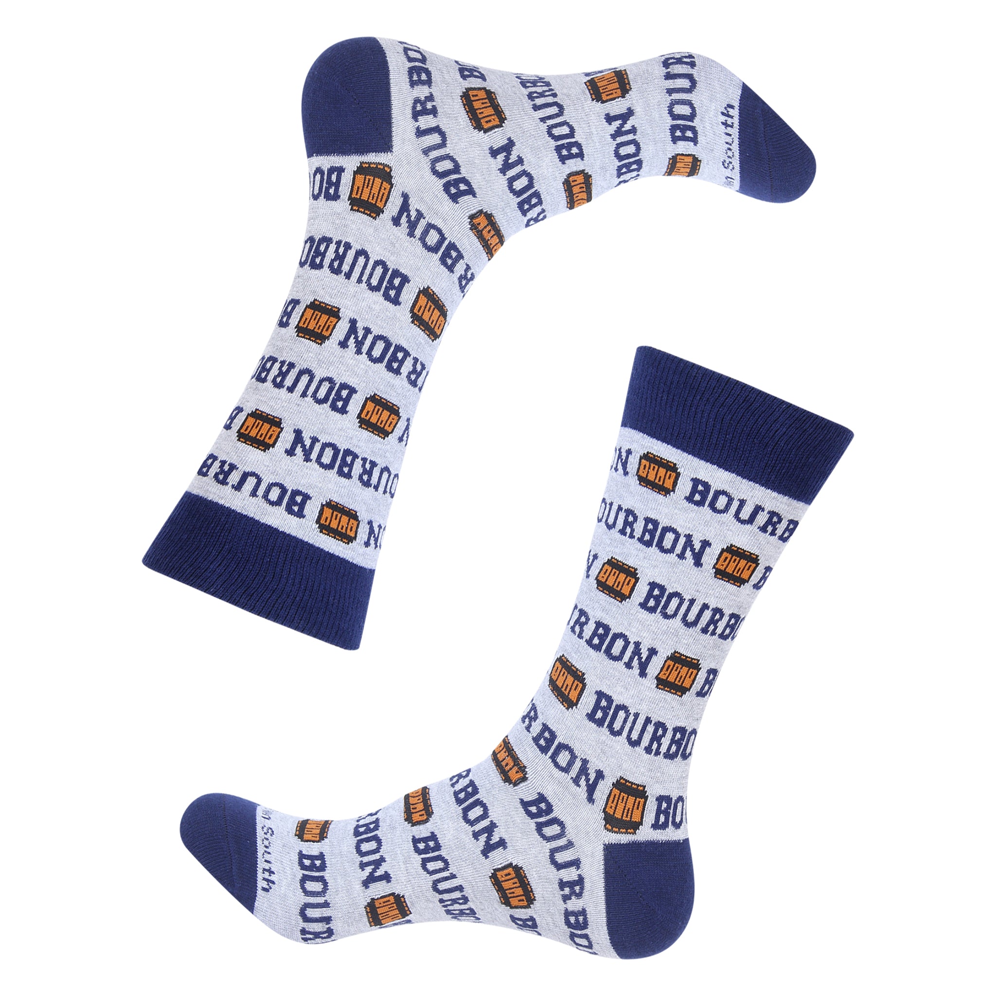 Bourbon Word Socks