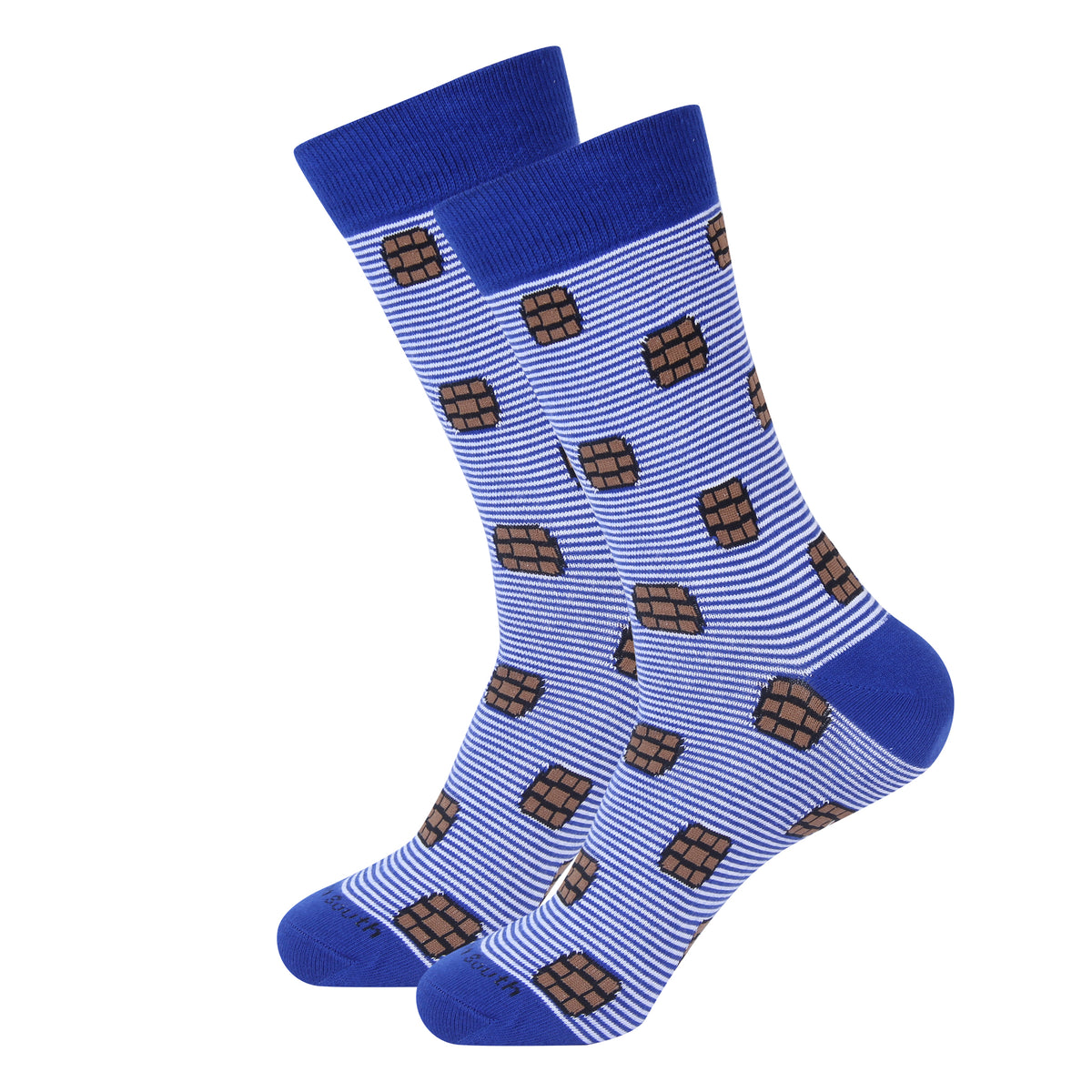 Dark Blue Bourbon Barrel Socks – Barrel Down South