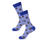 Dark Blue Bourbon Barrel Socks