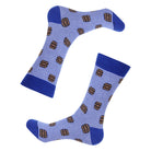 Dark Blue Bourbon Barrel Socks