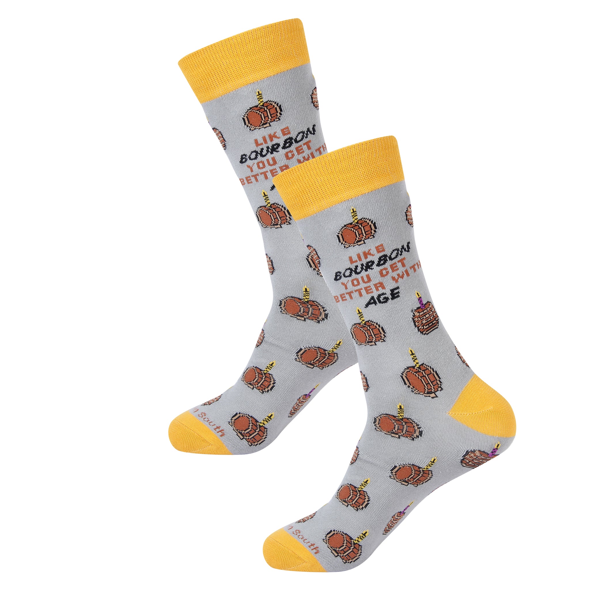 Like Bourbon You Get Better With Age Socks