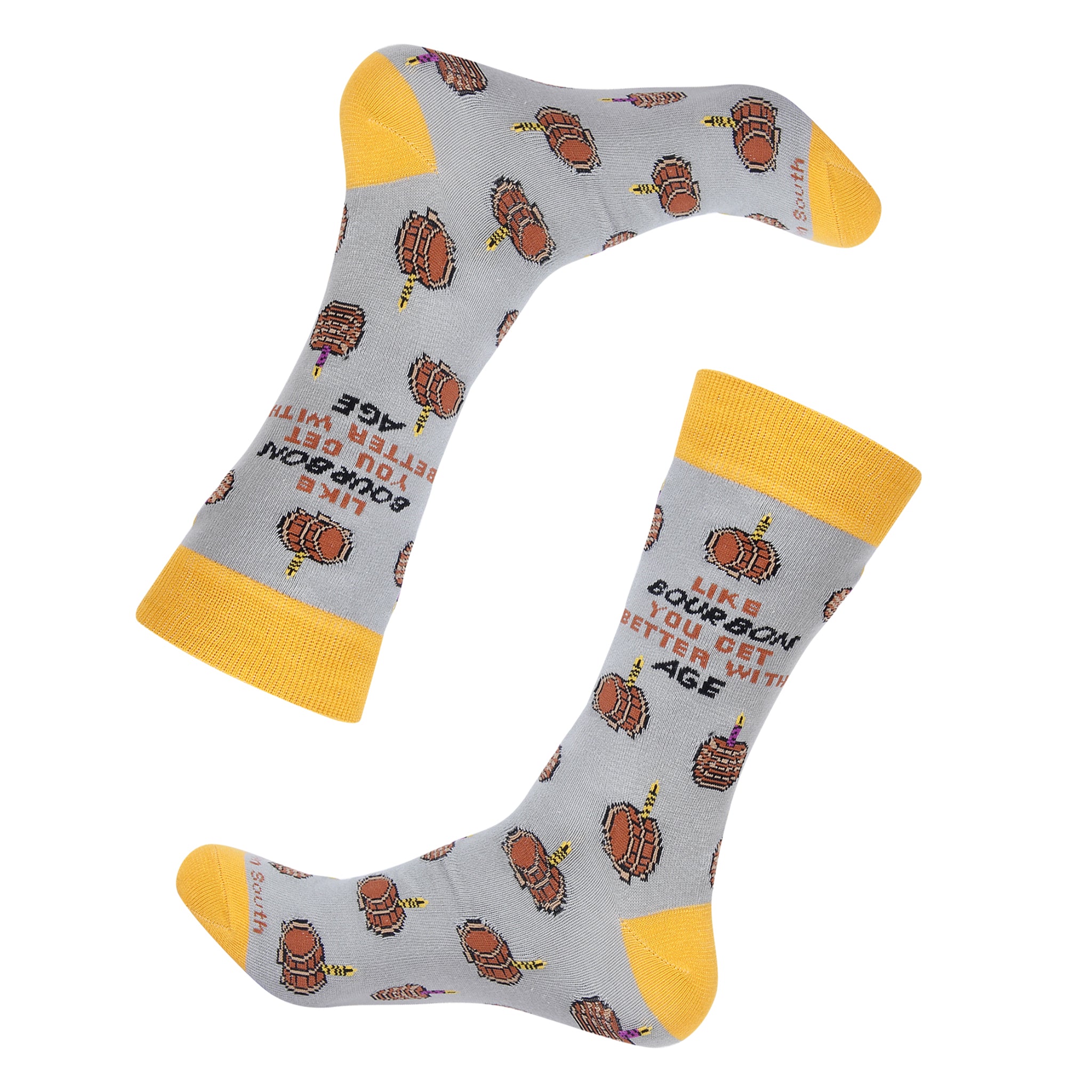 Like Bourbon You Get Better With Age Socks
