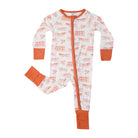 Peach Horse Racing Icons Unisex Kids Pajamas - Barrel Down South