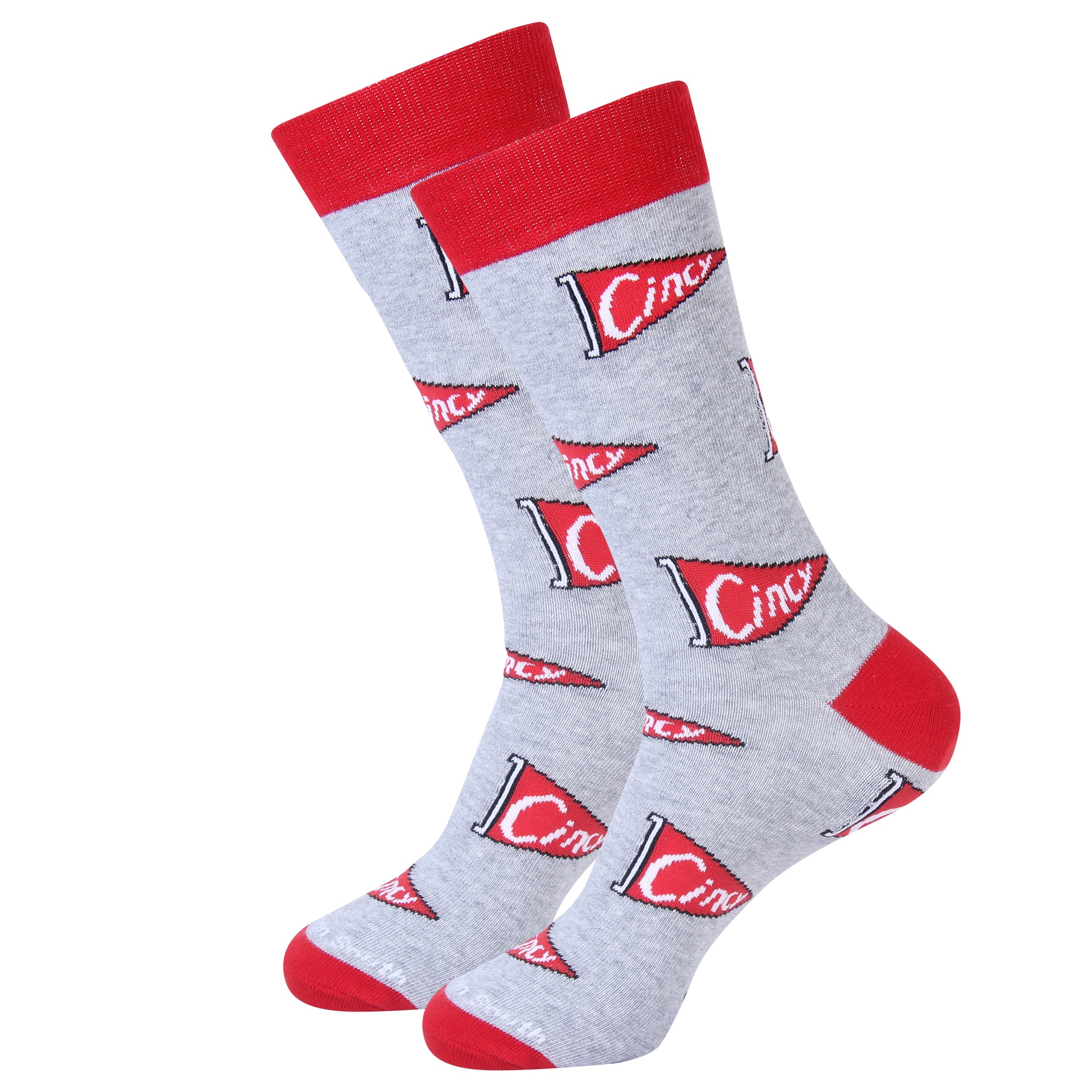 Cincy Pennant Socks