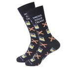 Smoke Good Cigars & Drink Good Bourbon Socks